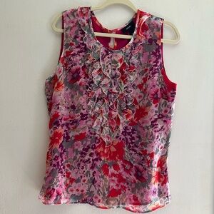 ALFANI Floral Blouse Size 16
